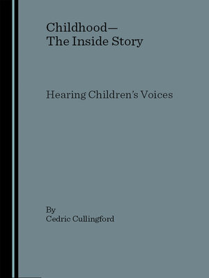 cover image of Childhood—The Inside Story